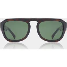 A.Kjærbede Unisex Sunglasses A.Kjærbede Max Oversized Aviator Sunglasses - Demi Tortoise - Brown