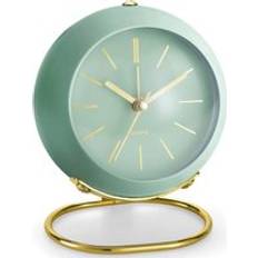 Alarm Clocks AlwaysH Retro Non-Ticking Analog Alarm Clock
