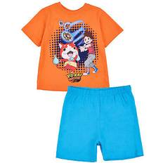 Orange Night Garments Kai Yo Kai Watch Short Sleeve Short Leg Pyjama Set - Orange