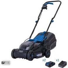 Scheppach Lawnmower 20V 32cm 2 Batteries 2.0Ah + Charger IXES BC-MP320-X Battery Powered Mower