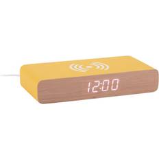 Karlsson Retro LED Alarm Clock Yellow