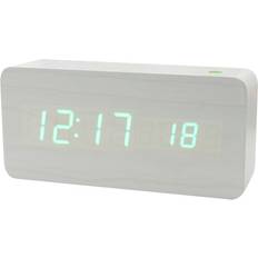 Alarm Clocks Tooarts Wooden Digital Alarm Clock 8 Levels