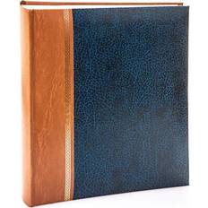 Blue Photo Albums Kenro Grace Blue Traditional Photo Album 100 Pages