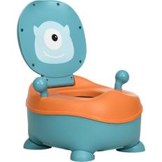 Entrenadores de baño ZONEKIZ Orinal Infantil Antideslizante en Forma de Alien 40 kg