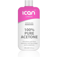 100% Pure Acetone Nail Polish Remover UV Gel Soak Off - 100ml