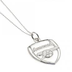 Arsenal FC Arsenal Fc Sterling Silver Pendant & Chain