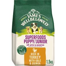 4.5kg Superfoods Puppy Junior Dog Food Turkey Kale Quinoa