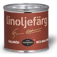 Ottossons Färgmakeri Linoljefärg 100 ml Faluröd