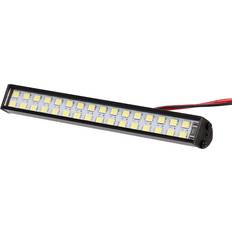 RC LED Lights Bar 100mm 3.9in Metal Roof Lamp Light Headlight 32LEDs Light for 1/10 Traxxas TRX-4