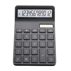 Calculators Jojomino Solar Calculator with Dual Power Supply