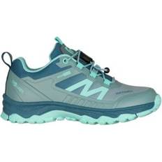 Turquoise Walking Shoes Children's Shoes Trollkids Kid's Sirdal Hiker Low - Turquoise