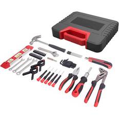 B&Q 50 Piece Black & Red Hand Tk02 Tool Kit