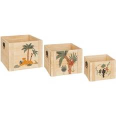 Atmosphera Set 3 Cajas Para Niños Jungle