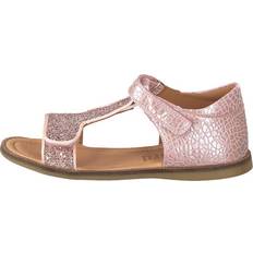 bisgaard Shell Unisex Sandaler - Rosa/Brun