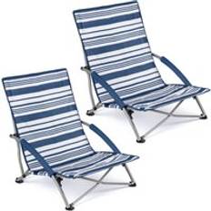 Trail Outdoor Leisure Sisken Low Folding Beach Chair