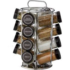Kamenstein 16pc Jar Montauk Revolving Spice Rack