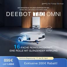 Saugroboter Ecovacs Deebot T80 Omni Weiß