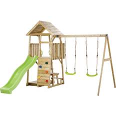 Aires de jeux Kangui Aire De Jeux Portique En Bois WOODI