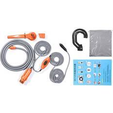 Camping Showers Greenzech Portable 12V Car Water Shower Pump Set