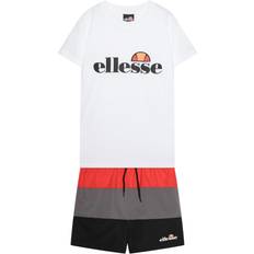 Otros Conjuntos Ellesse Conjunto Vescia T-Shirt And Short Set Infantil - Blanco