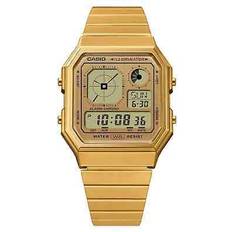 Casio Vintage Edgy 34mm Digital Quartz Mineralglas