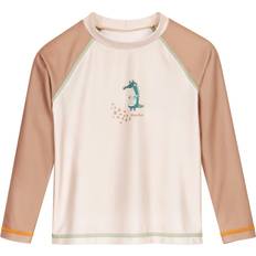 Brun UV-tøj Playshoes UV-Beskyttende Skjorte 1/1 Ærme Skovens Dyr - Brun
