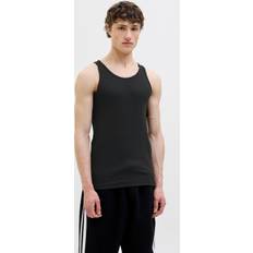 Jack & Jones Herre Toppe Jack & Jones Crewneck Tanktop Ensfarvet