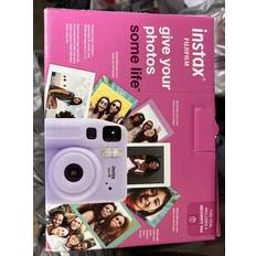 Fujifilm Instax Mini Se Instant Camera Bundle Lavender Purple