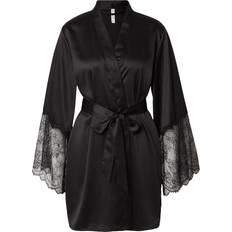 Hunkemöller Kimono Satin - Sort