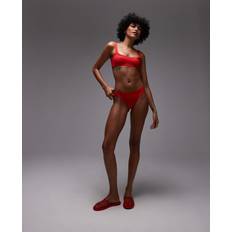 Arket Swimwear Arket Mix & Match Smock Bikini Bottom - Red