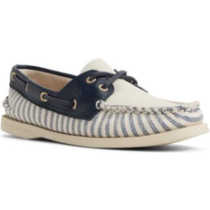 White Boat Shoes Sperry Authentic Original Boat Shoe - White/Navy