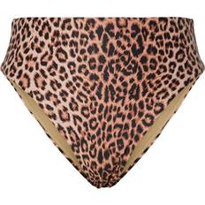 Multifarvet Bikinier Pieces Bikini Underdel - Black/Leo
