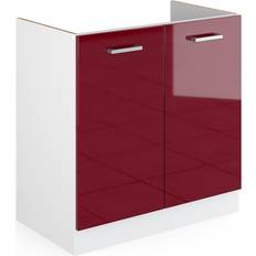Große Spülen Vicco Spülenunterschrank R-Line 80 cm