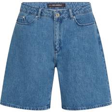 Karl Lagerfeld Bukser & Shorts Karl Lagerfeld Jeans - Blue Denim/Rød