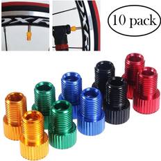 Heyone 10pcs Presta Ventil Adaptere Konverter Med Standardpumpe
