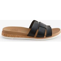 Skechers BOBS Desert Kiss Low Peak Look Sandals - Black