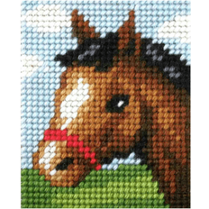 Acrylic Needlework Kits Orchidea Friendly Foal Embroidery Kit