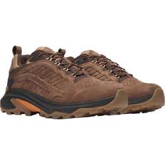 Merrell Men Shoes Merrell Moab Speed 2 Leather Waterproof Walking Shoes - Brown