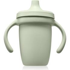 Baby silicone kop b.box Silicone Cup Træningskop Med Håndtag Sage 240 ml