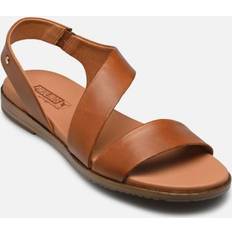 Pikolinos Women Slippers & Sandals Pikolinos Flat Sandals Leather Formentera - Marron Claro