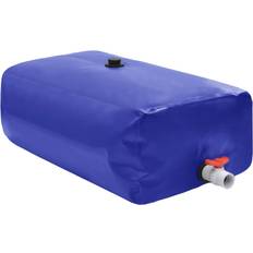 Plastic Rain Barrels vidaXL Water Tank with Tap Foldable 360 L PVC