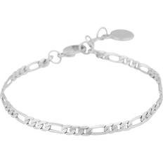 Snö of Sweden Armband Snö of Sweden Row Small Chain Bracelet - Silver