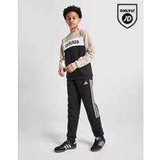 adidas Badge Of Sport Colour Block Tracksuit Junior - Black