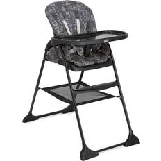 Plastic Baby Chairs Joie Mimzy Snacker ABC Charcoal