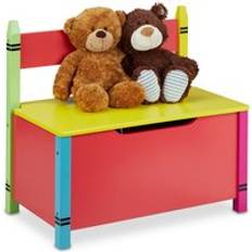 Panche Contenitore Relaxdays Panchetta con Cassapanca Salvaspazio MDF