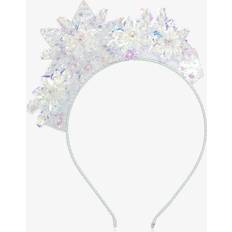 Blue Crowns & Tiaras Fancy Dress Tutu Du Monde Girls Blue Ice Tiara One Size