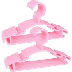 Pink Hooks & Hangers Kid's Room Northern Brothers Baby Hangers 40 Pack Children's Coat Hangers Pink