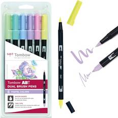 Tombow Abt-6P-2 Pennor Pastell Paket med 6
