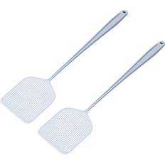 Renkforce Fly Swatter 11.4 x 50 x 1.3 cm Light Blue 2 pcs