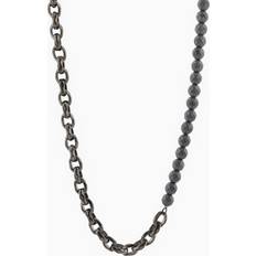 Gunmetal Hematite Chain Necklace